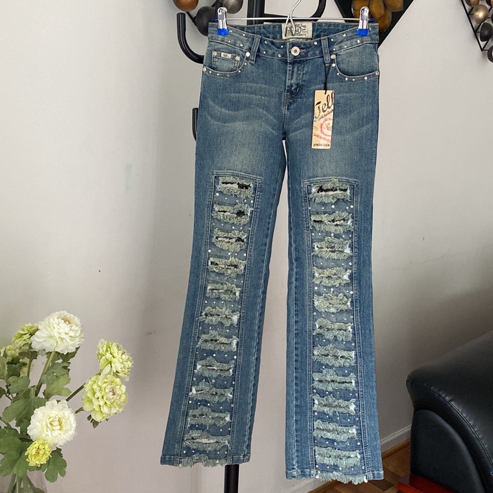 Tell Denim Works Super Distressed Jeans